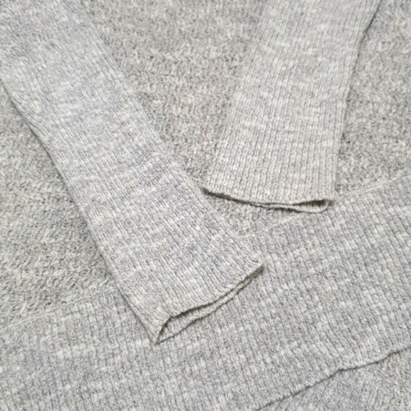 Free People Blended Linen Asymmetrical Knitted Pullover - Picture 6 of 7